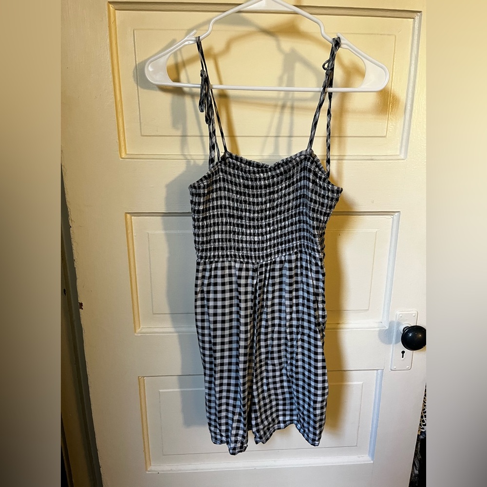 Gingham Romper